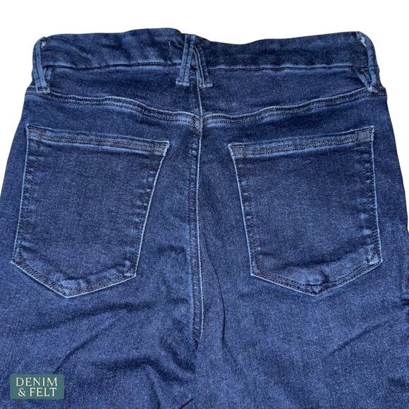 Good American Always Fits Good Waist Skinny Jeans Dark Wash Size 6-12 Stretch - Picture 8 of 10